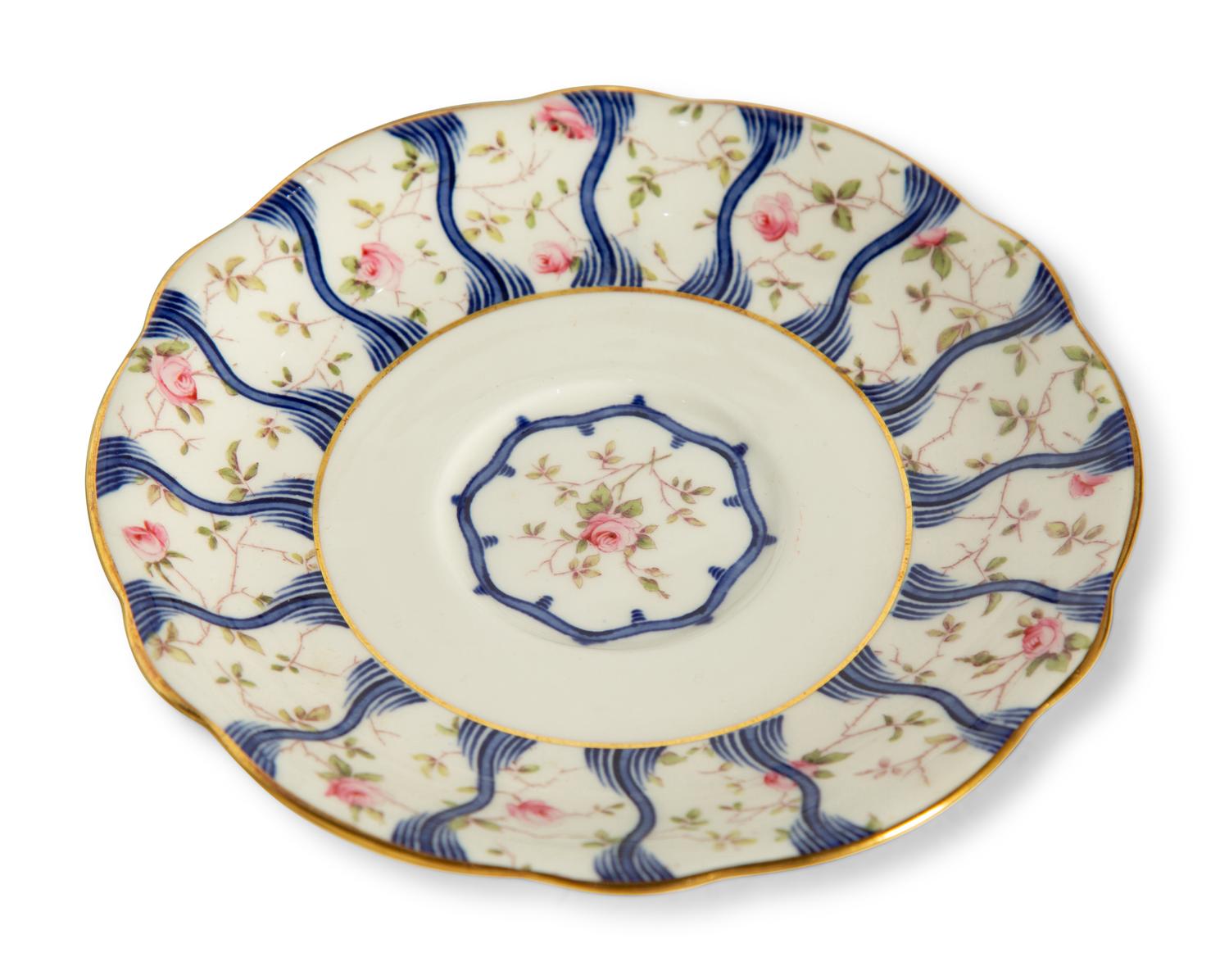A Coalport Porcelain Dinner Service