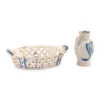 Two English Delftware Articles