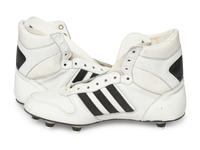 A Pair of Jim McMahon Signed Autograph Game Issued Adidas Football Cleats from The Collection of Sports Super Agent Steve Zucker,