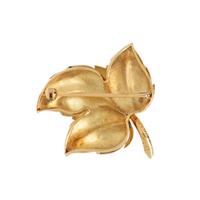 TIFFANY & CO., LEAF BROOCH