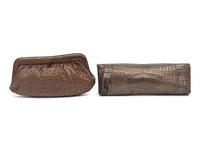 Two Nancy Gonzalez Exotic Skin Clutches