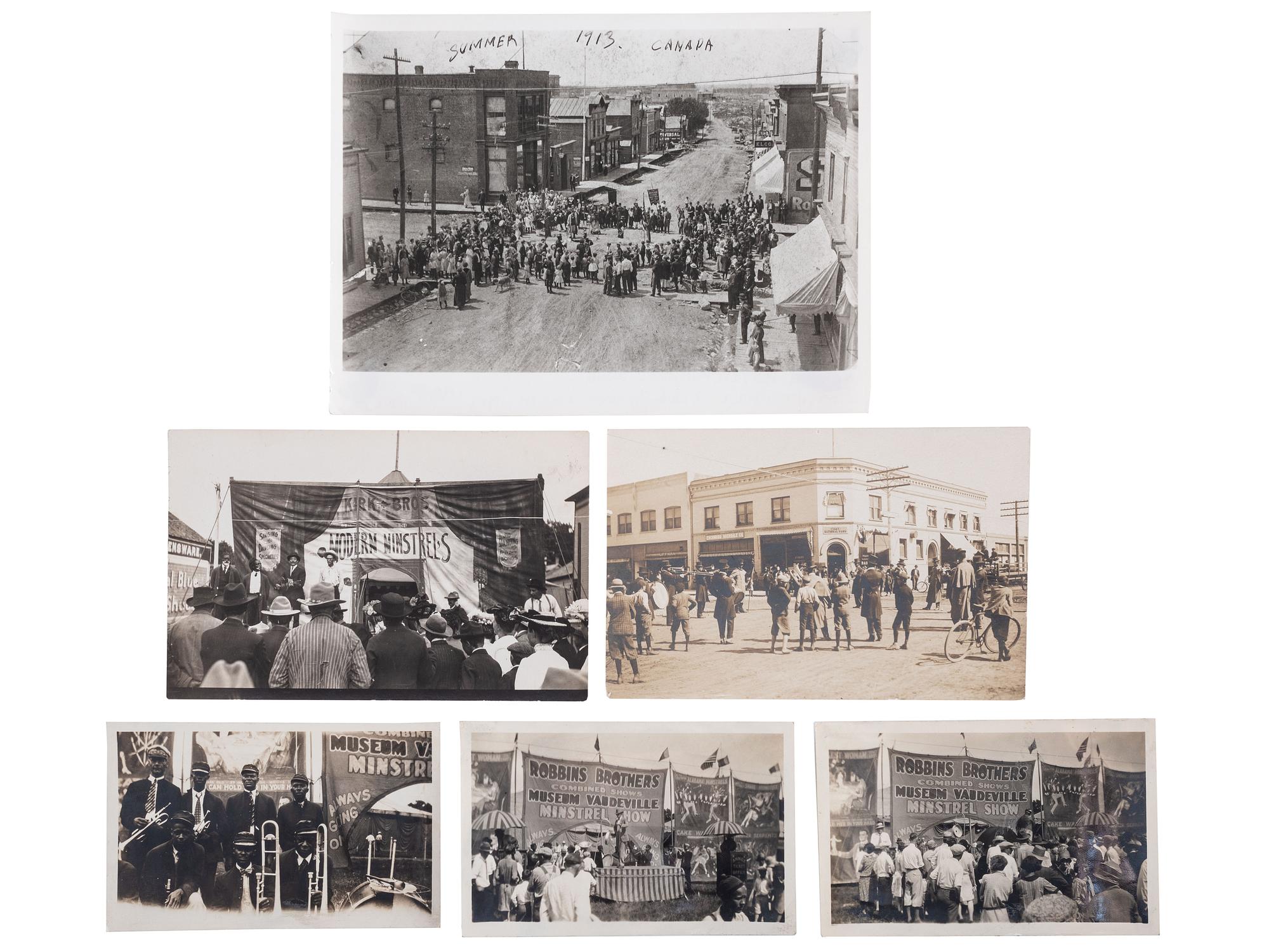 [MUSIC]. A group of photographs, real photo postcards, and sheet music from African American musicians, incl. jazz, from the late 19th and early 20th centuries.