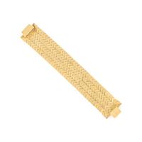 YELLOW GOLD CHEVRON LINK BRACELET