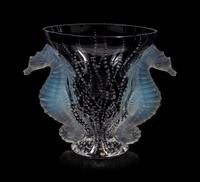 A Lalique Poseidon Vase