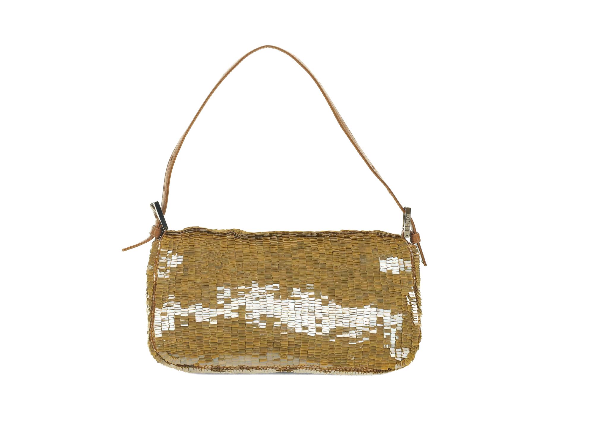 Fendi Sequined Baguette