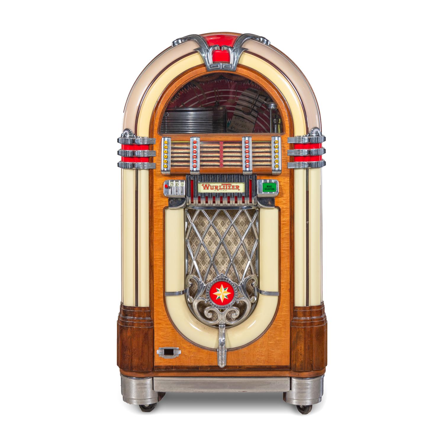 A Wurlitzer Juke Box