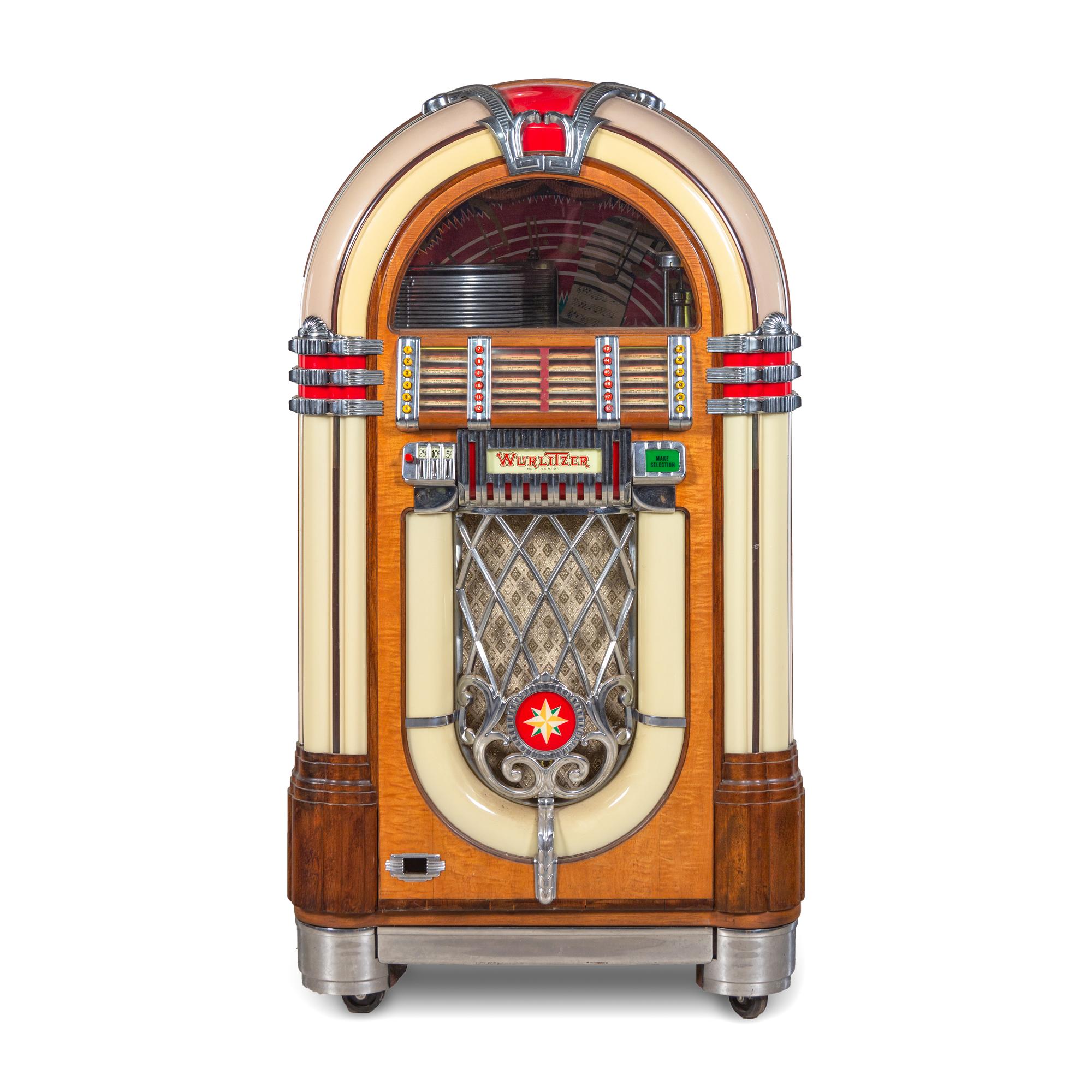 A Wurlitzer Juke Box
