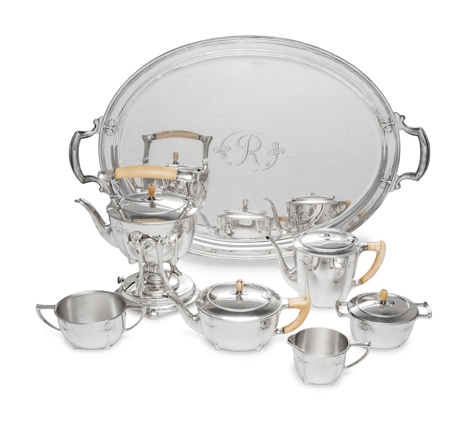 A Tiffany & Co. Silver Seven-Piece Tea and Coffee Service