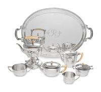 A Tiffany & Co. Silver Seven-Piece Tea and Coffee Service