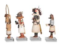 Collection of Hopi Katsina Dolls