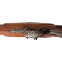 Pair of mid-19th Century Germanic Percussion Target Pistols by A. Dickore of Giessen