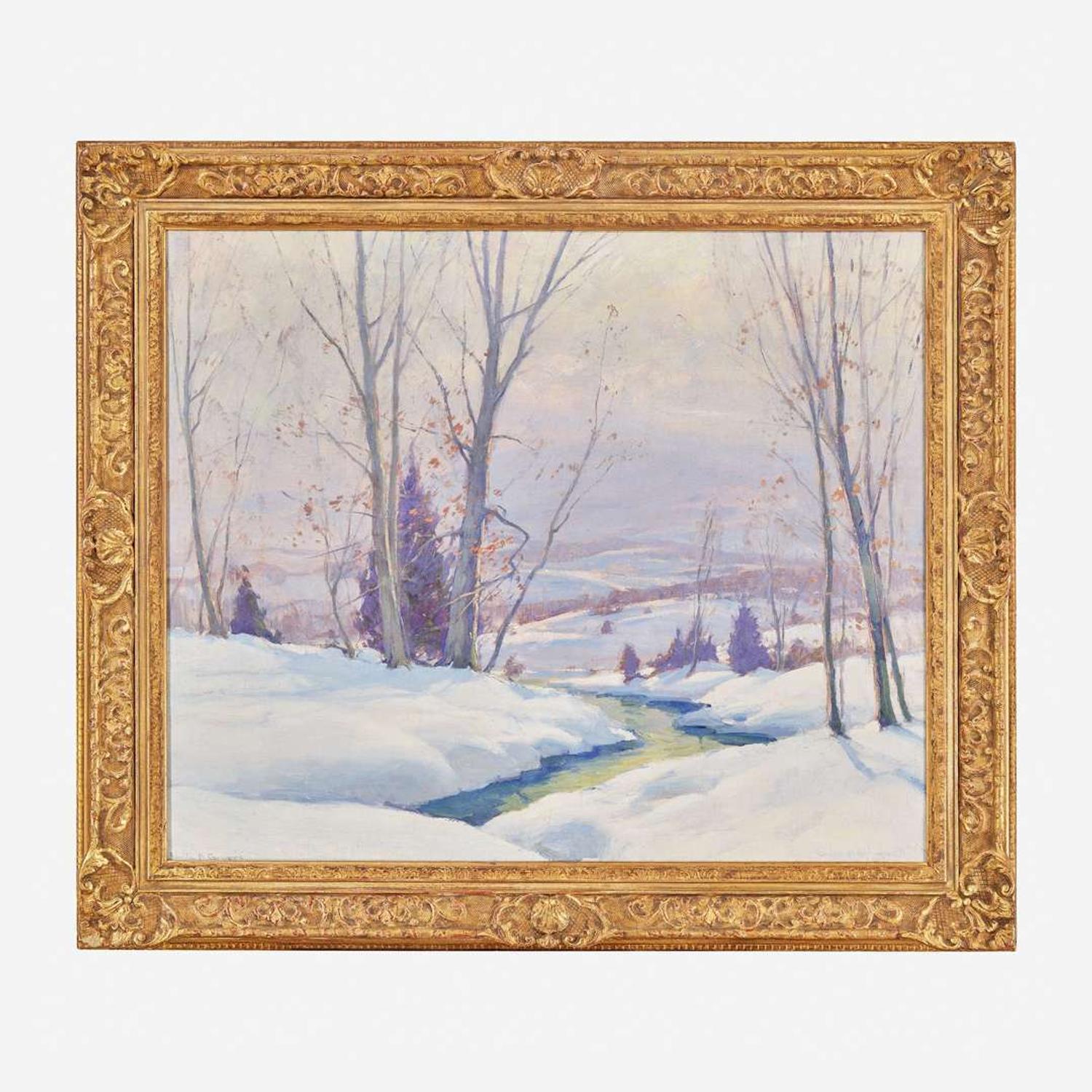 Emile Albert Gruppe (American, 1896–1978) Winter Twilight
