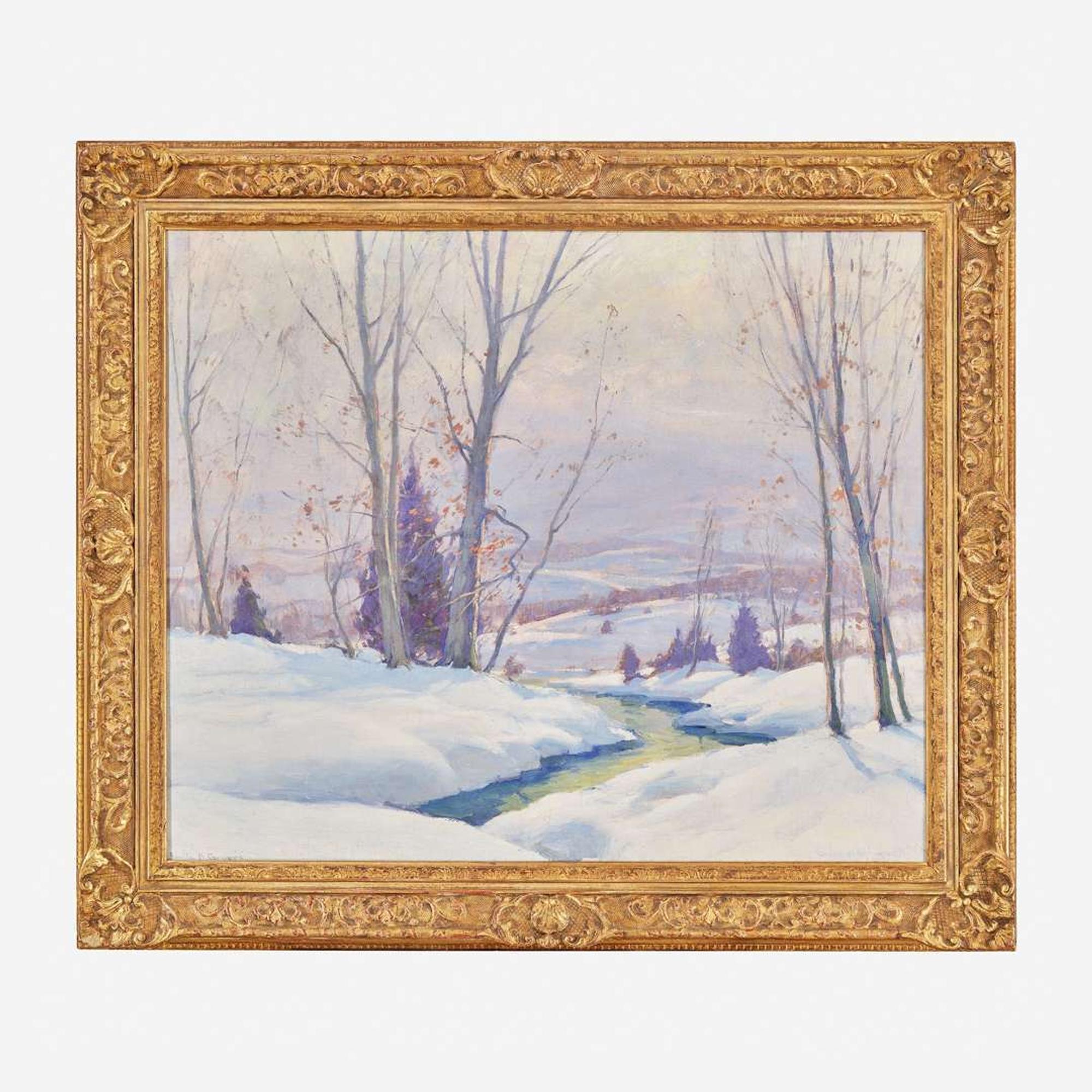 Emile Albert Gruppe (American, 1896–1978) Winter Twilight