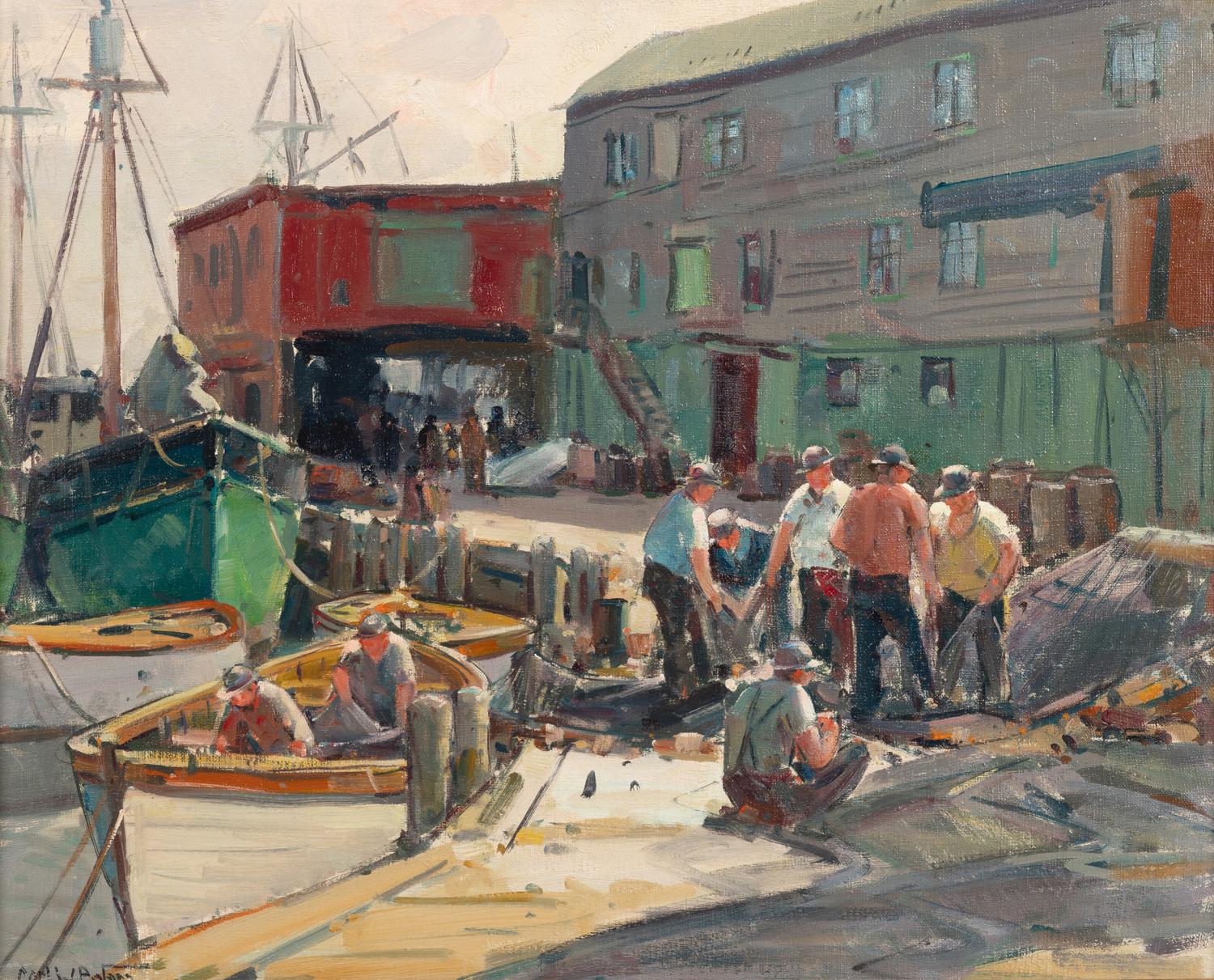 Boat Repairs at the Harbor