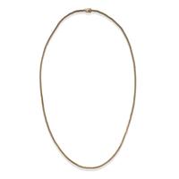 YELLOW GOLD FANCY LINK NECK CHAIN