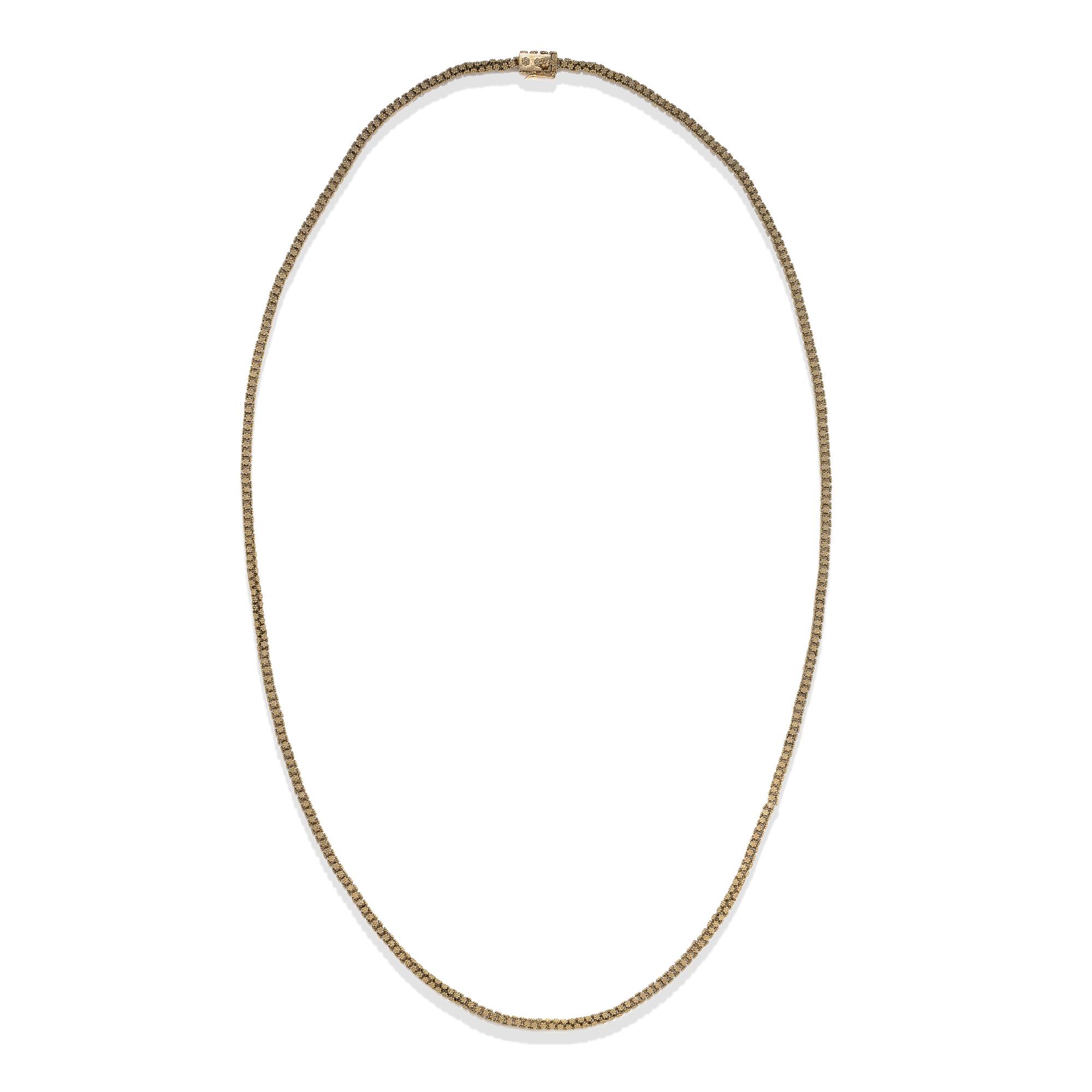 YELLOW GOLD FANCY LINK NECK CHAIN
