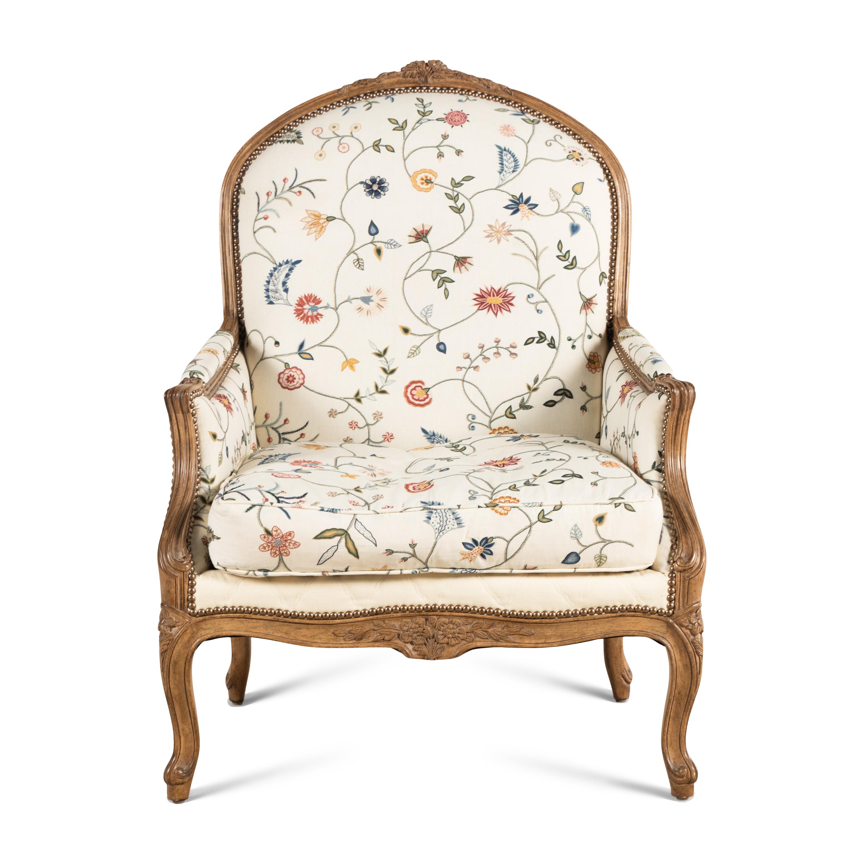 A Louis XV Style Bergère