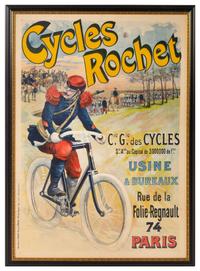 Lucien Lefevre (French, b. 1850) Cycles Rochet poster 48…