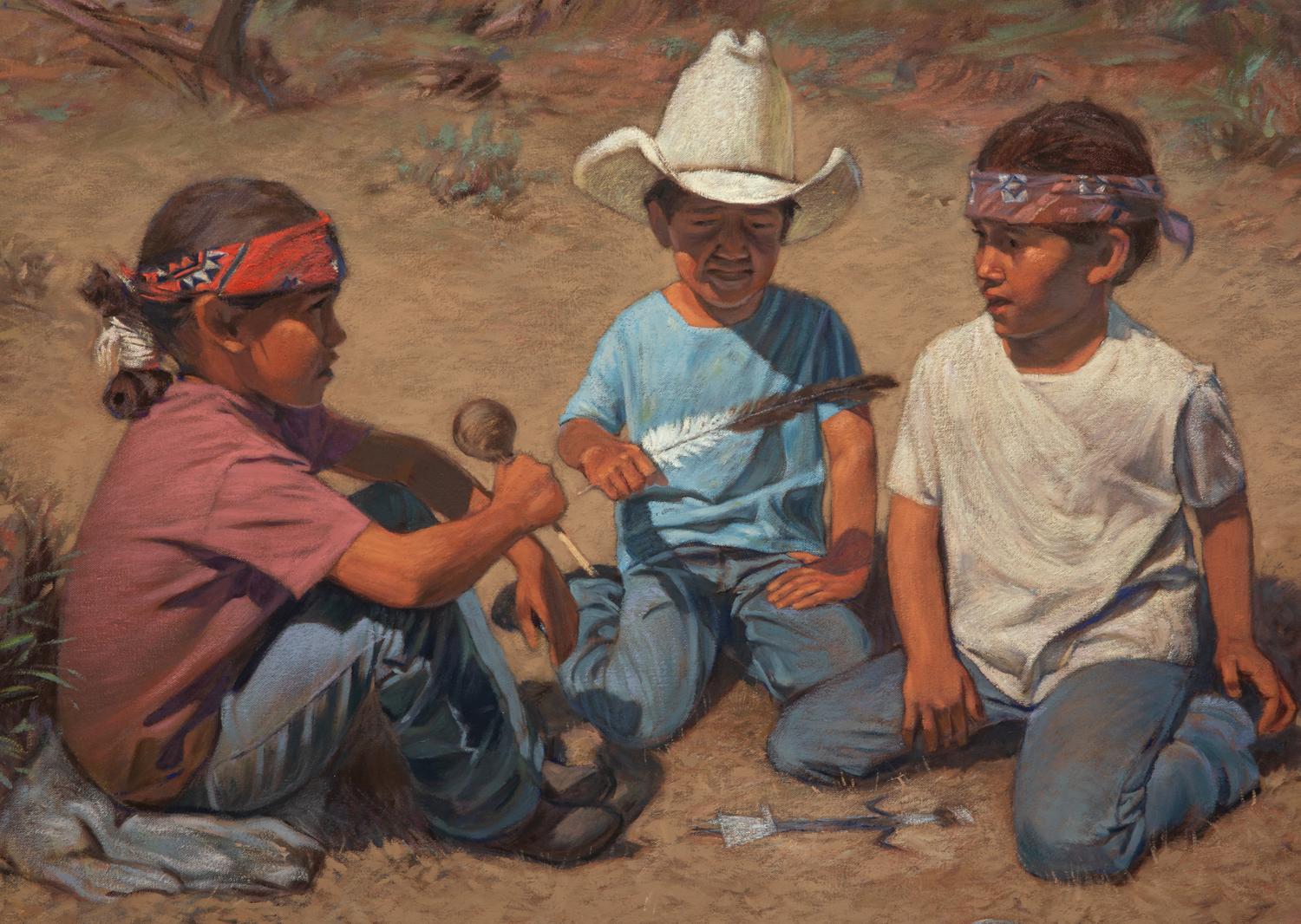 Three Children