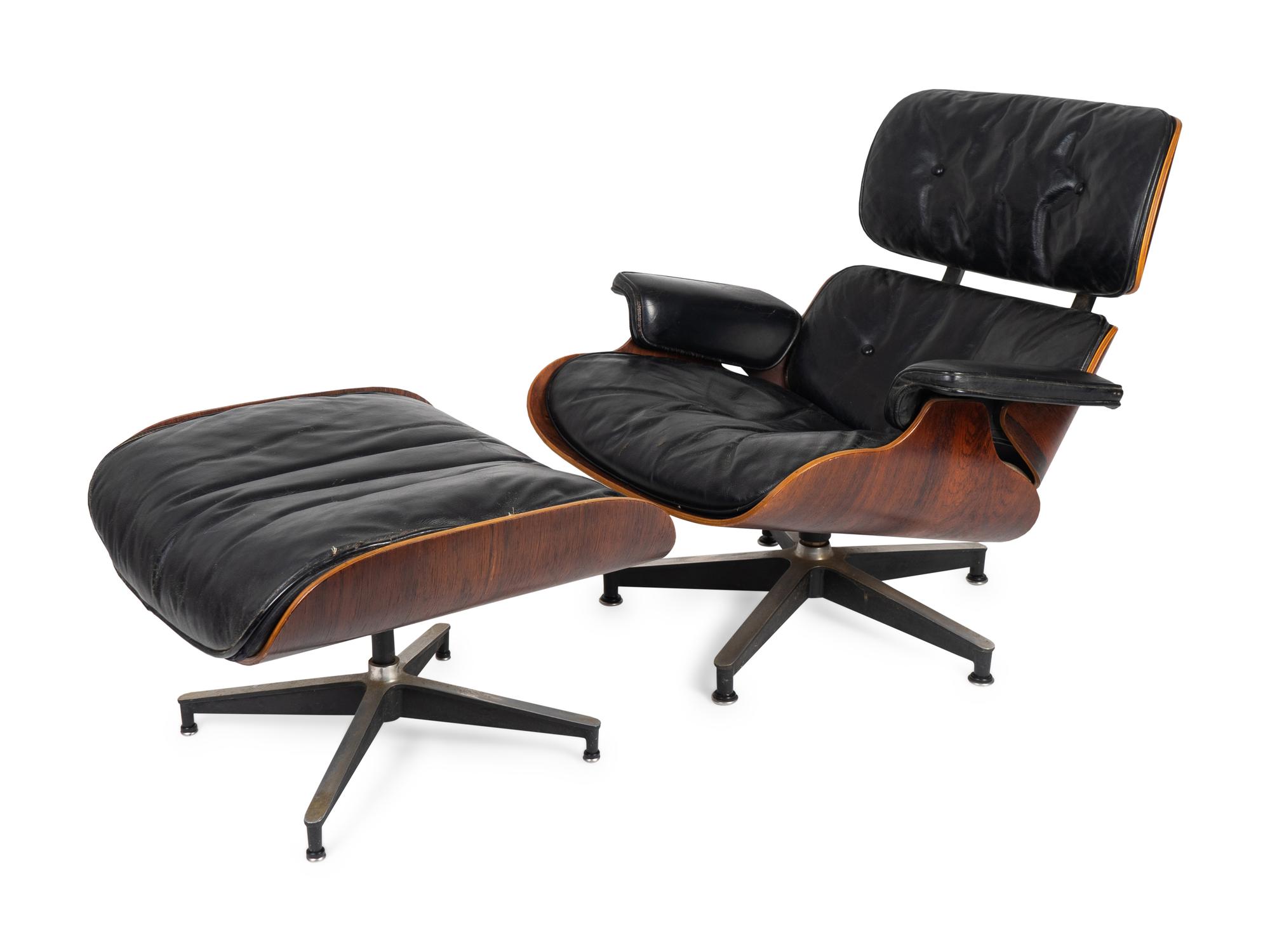 A Herman Miller Charles and Ray Eames Lounge Chair — MID 20TH CENTURY