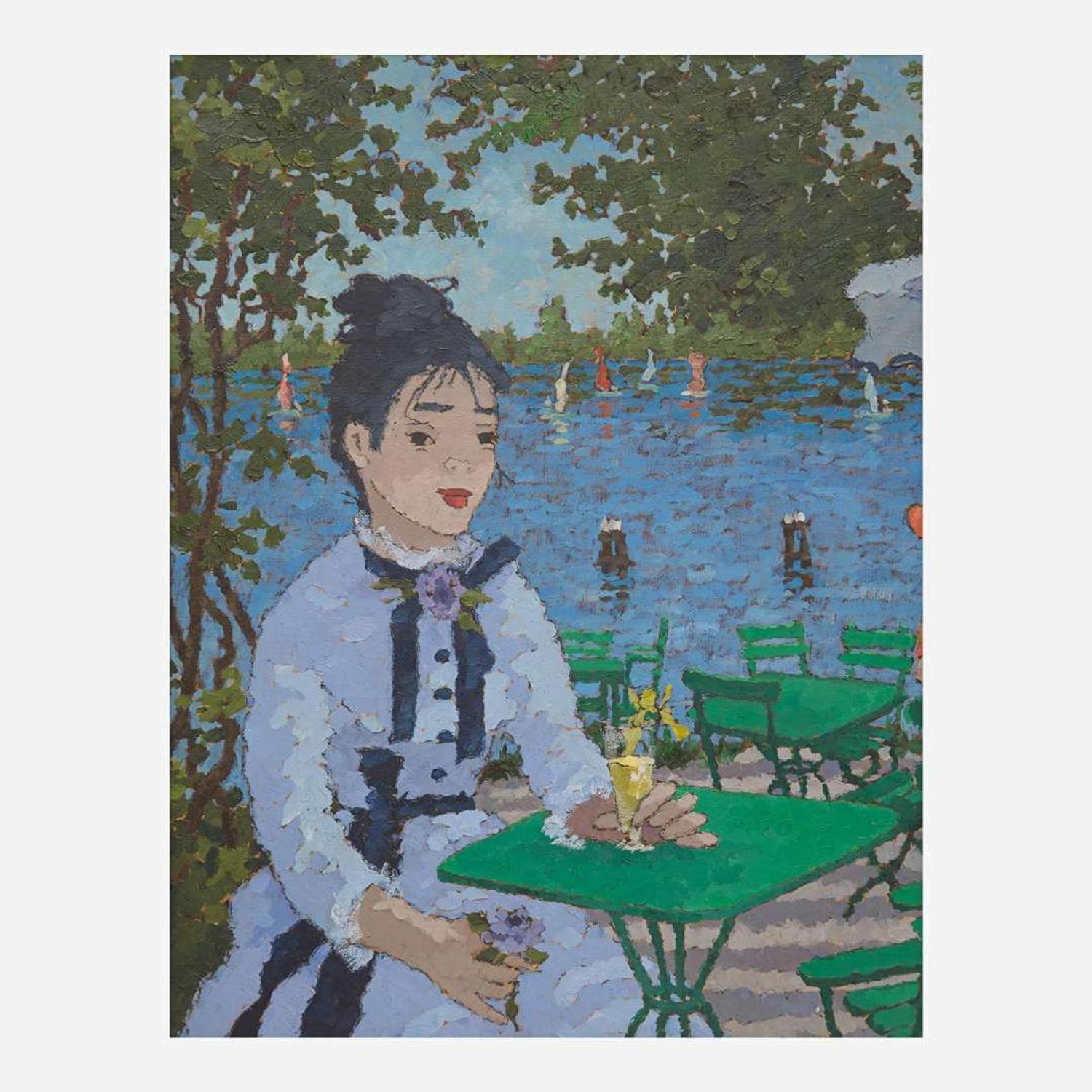 Suzanne Eisendieck (French, 1908-1998) La Mouette Á Jumièges