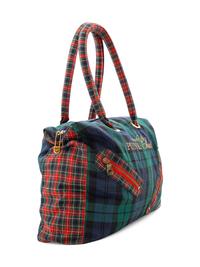 Moschino Plaid Duffle,