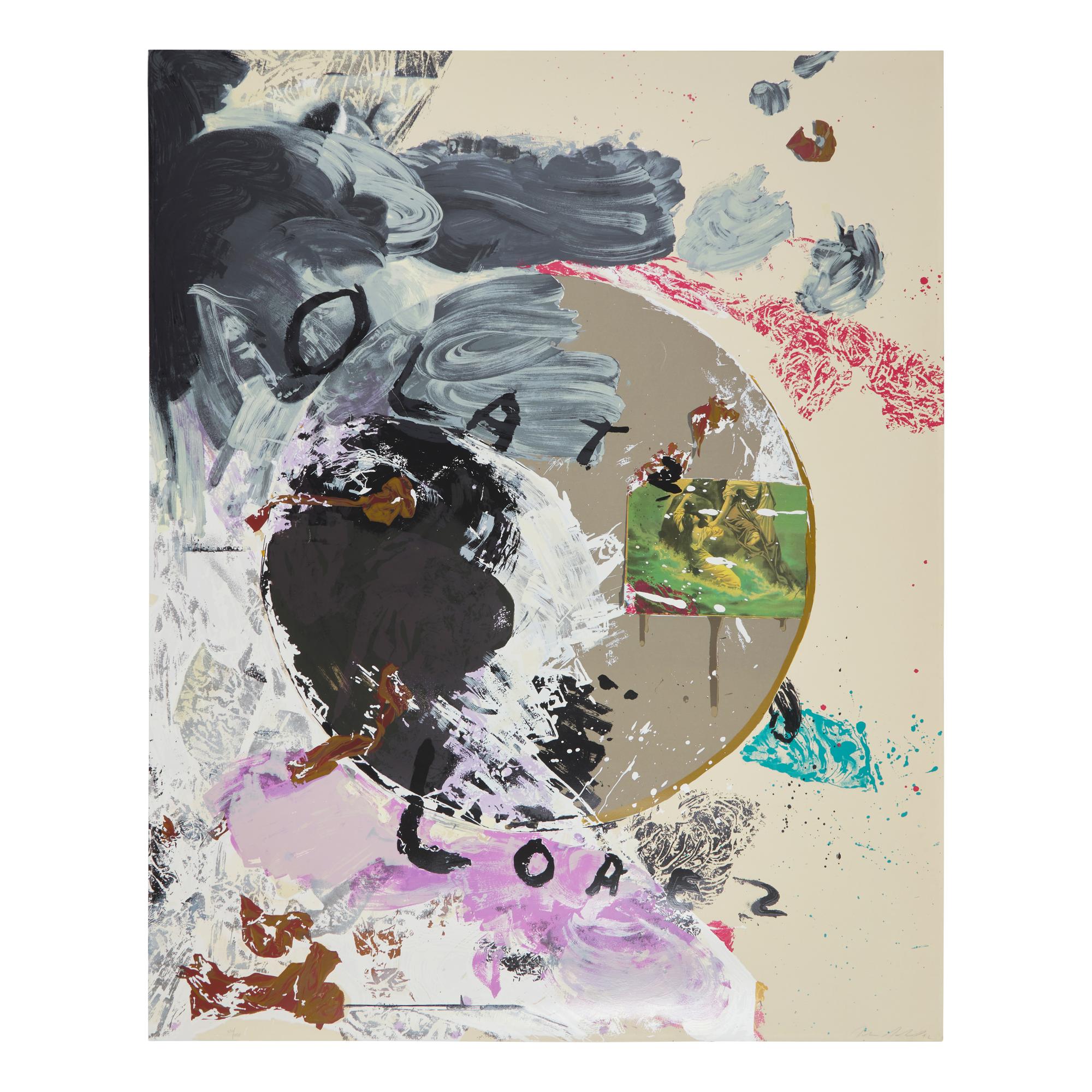 Julian Schnabel (American, b. 1951) — Olatz Lopez, 1992