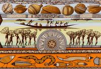 Hermès Framed Silk Scarf, 2005