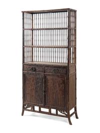A Chinese Jichimu Displaying Cabinet