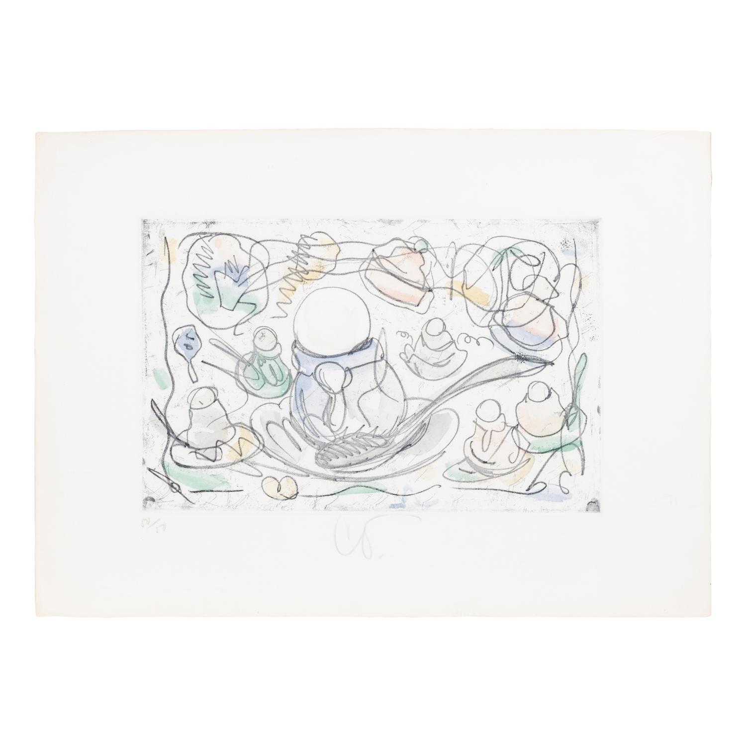 Claes Oldenburg (American, 1929-2022) — Ice Cream Desserts, 1976