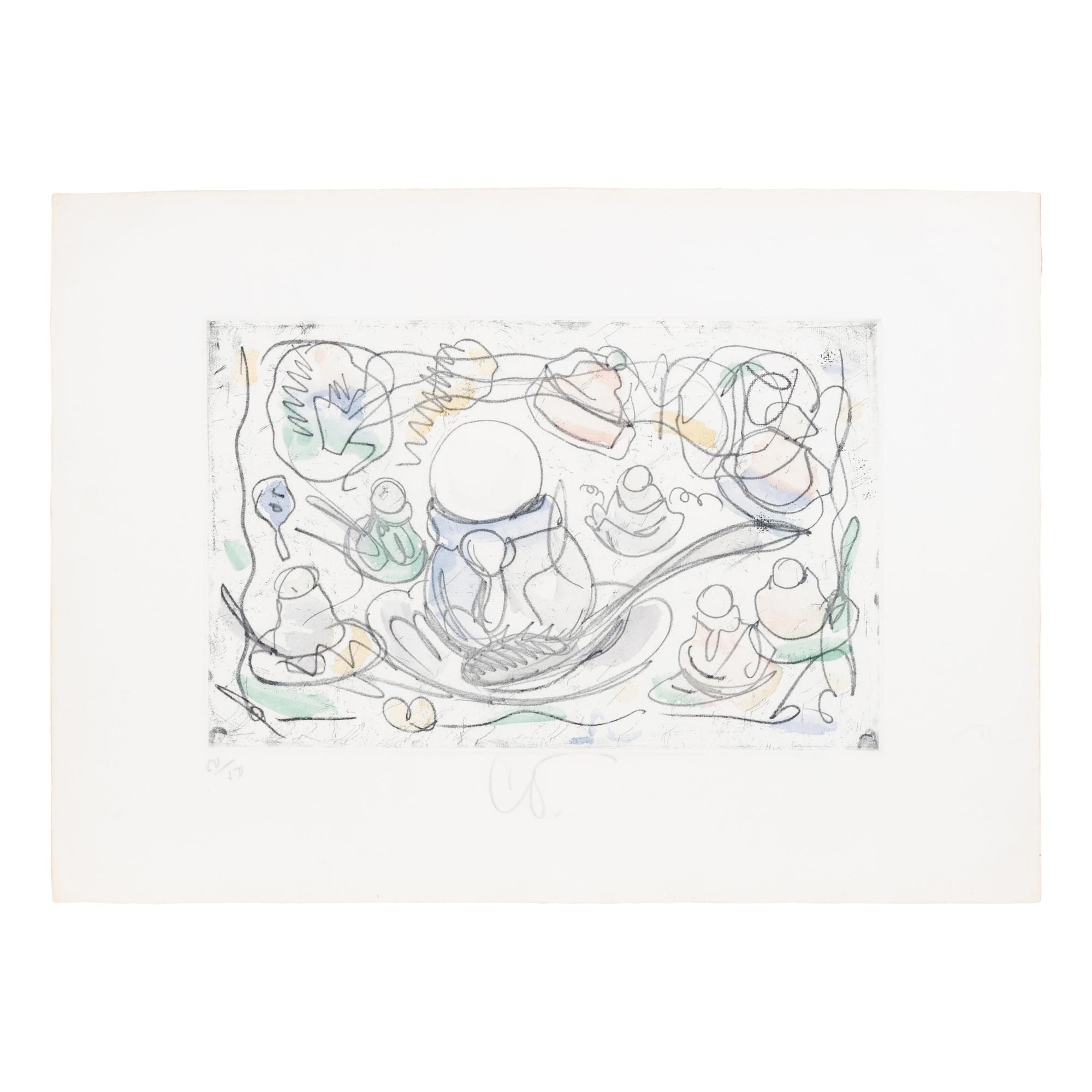 Claes Oldenburg (American, 1929-2022) — Ice Cream Desserts, 1976