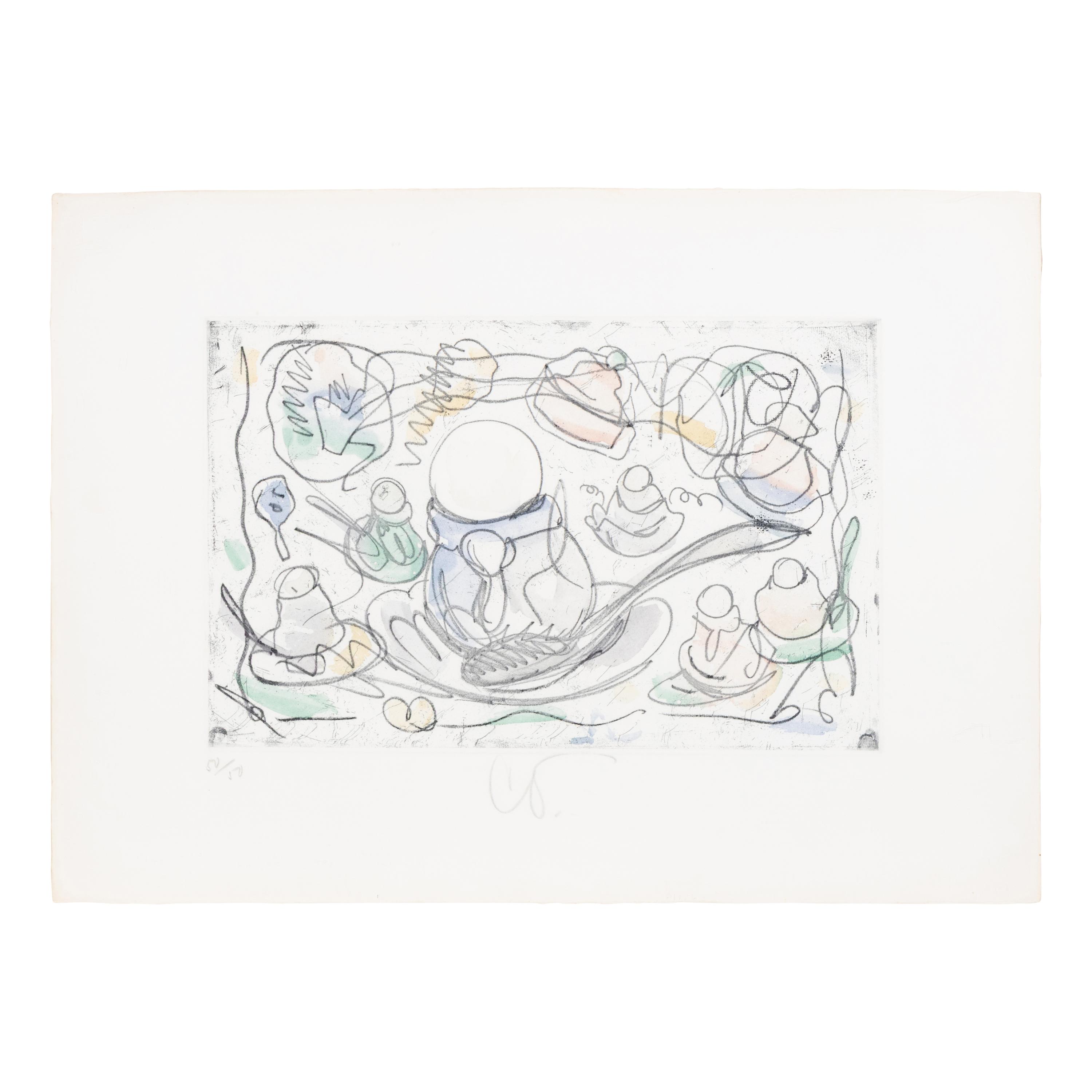 Claes Oldenburg (American, 1929-2022) — Ice Cream Desserts, 1976