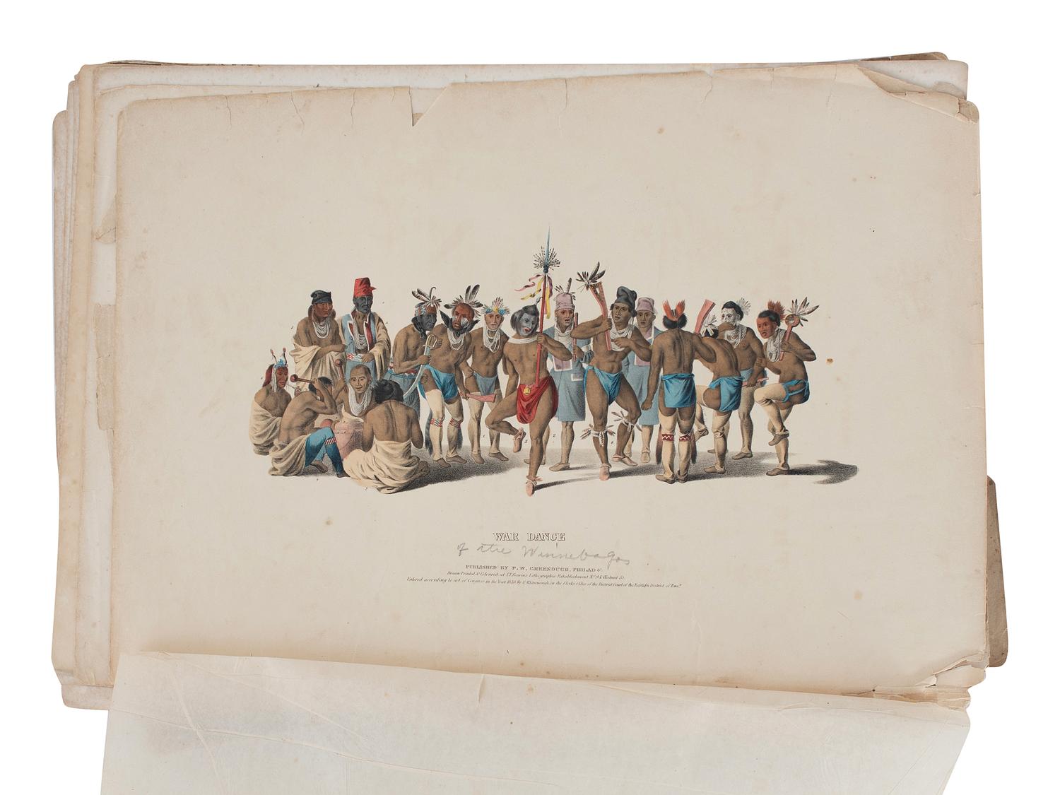 McKENNEY, Thomas and James HALL. History of the Indian Tribes of North America
