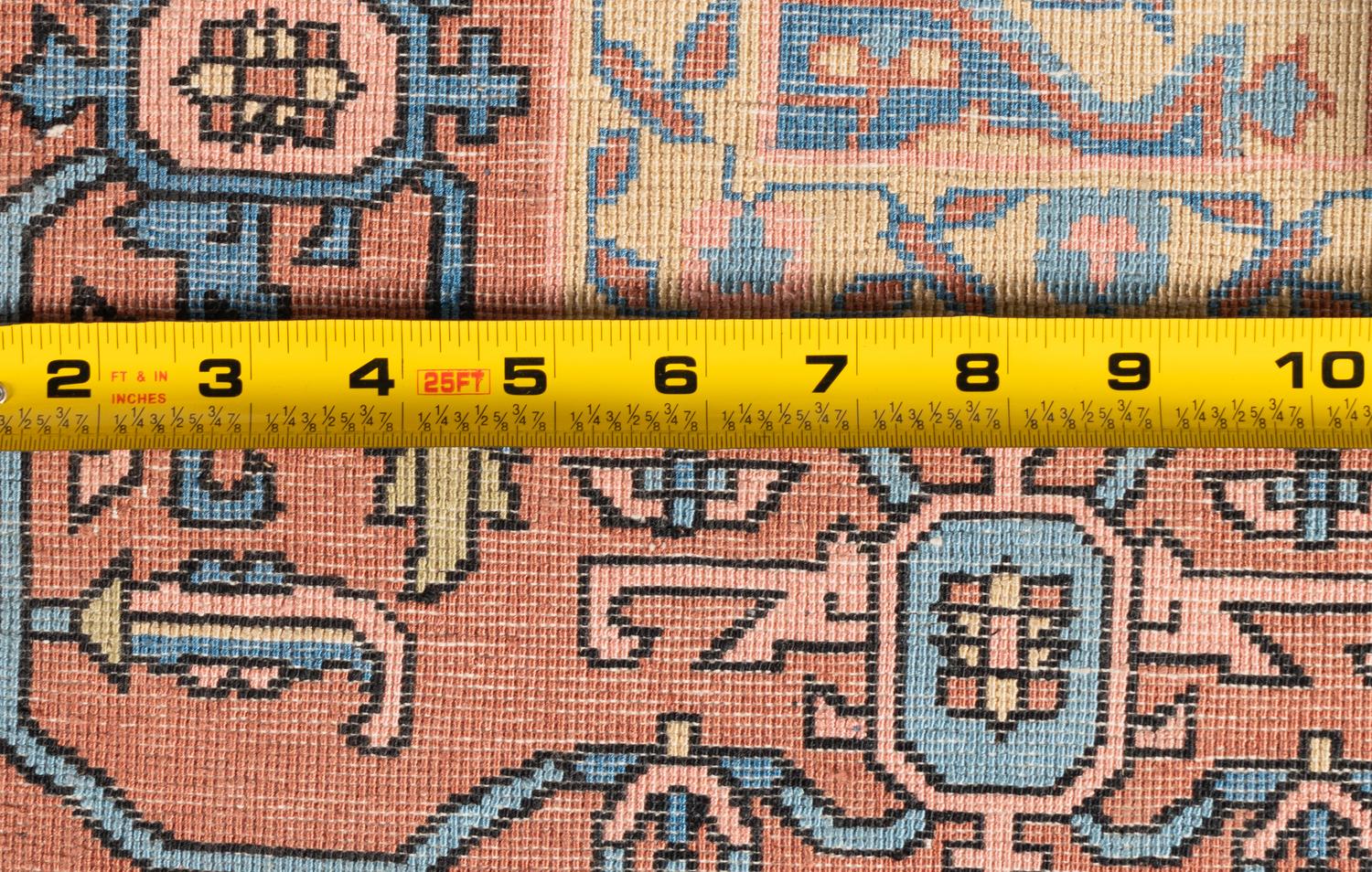 A Heriz Silk Rug