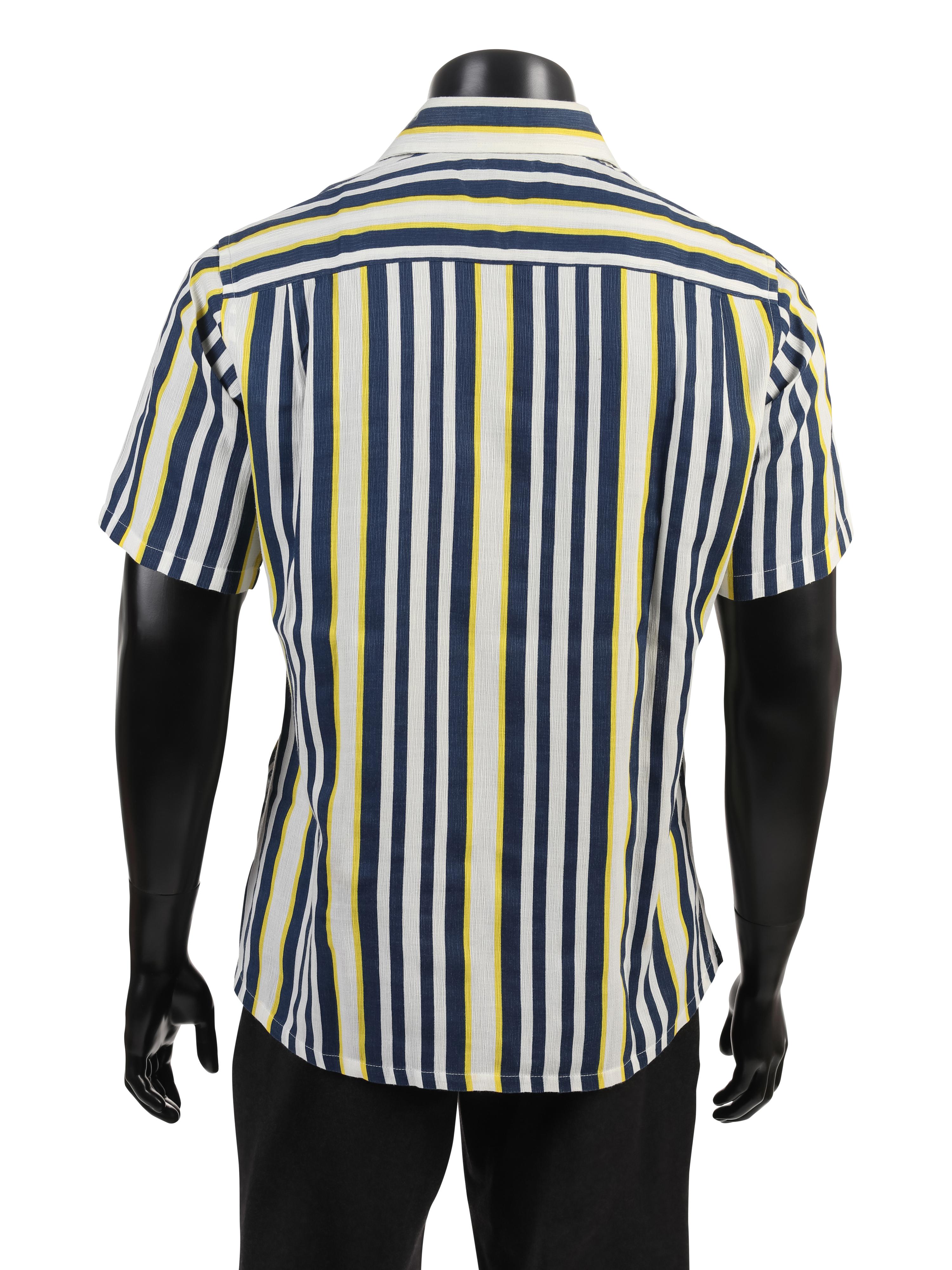 Group of Vintage Men's Designer Shirts, 1980-2000s: Turnbull & Asser, Brioni, Miyake, Missoni & Dior