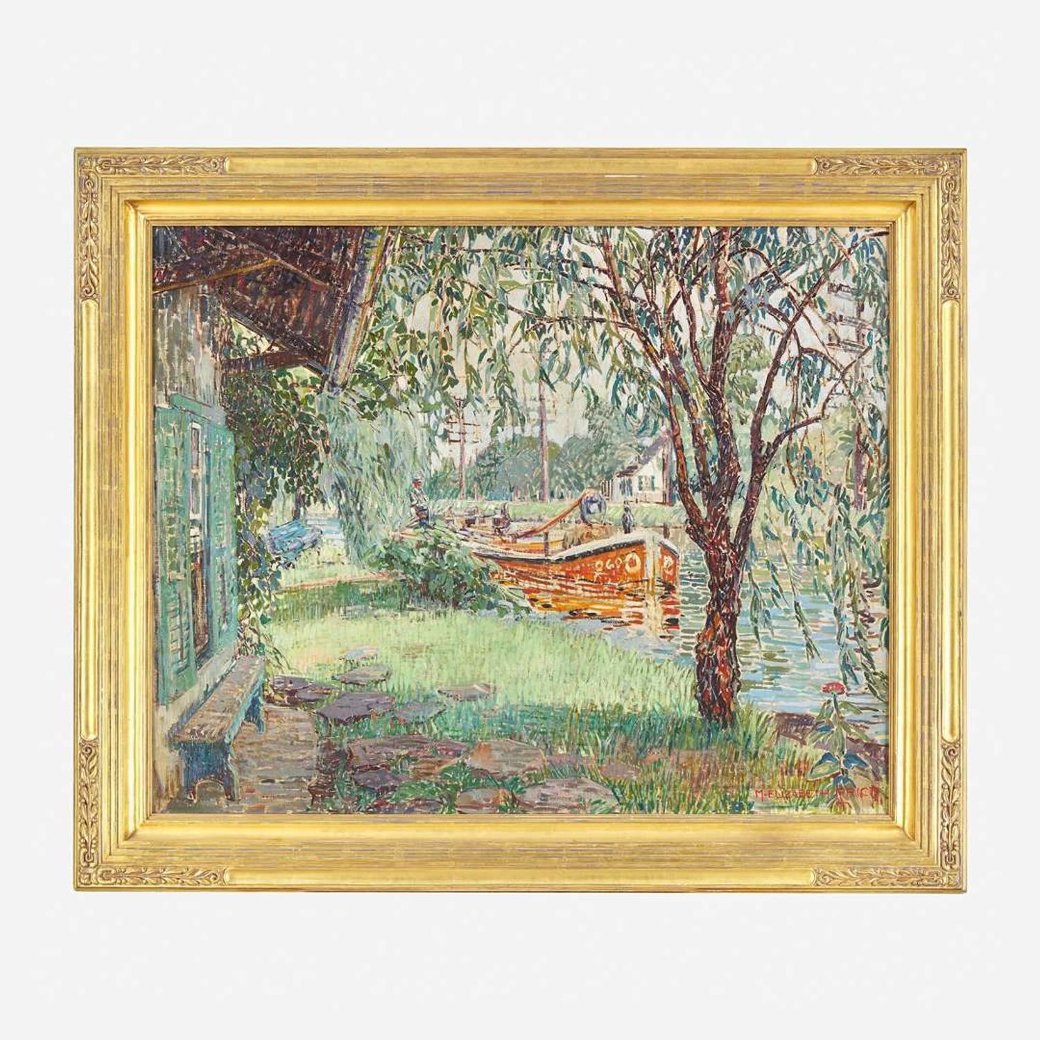 Mary Elizabeth Price (American, 1877–1965) Cheerful Barge 269