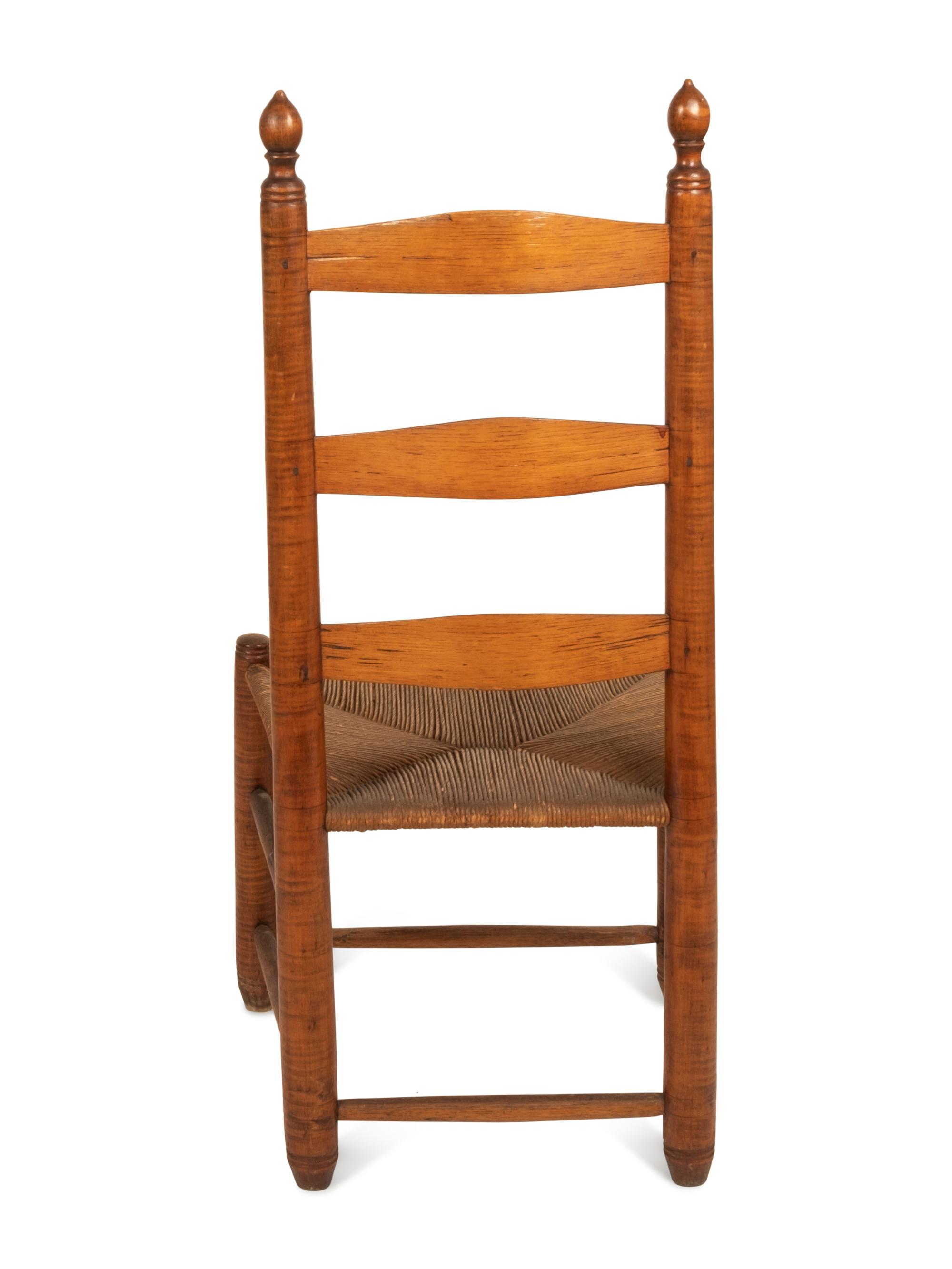 Two Country Rush Seat Chairs
