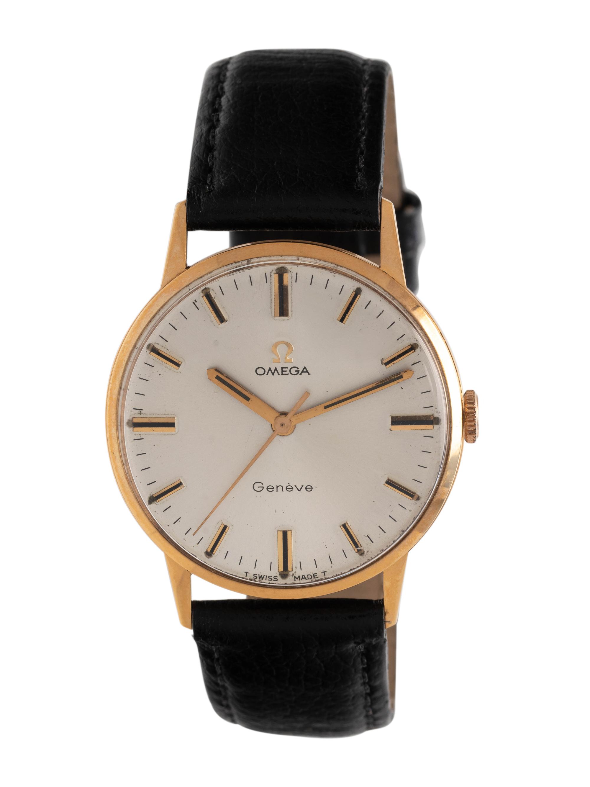 OMEGA, 18K YELLOW GOLD WRISTWATCH