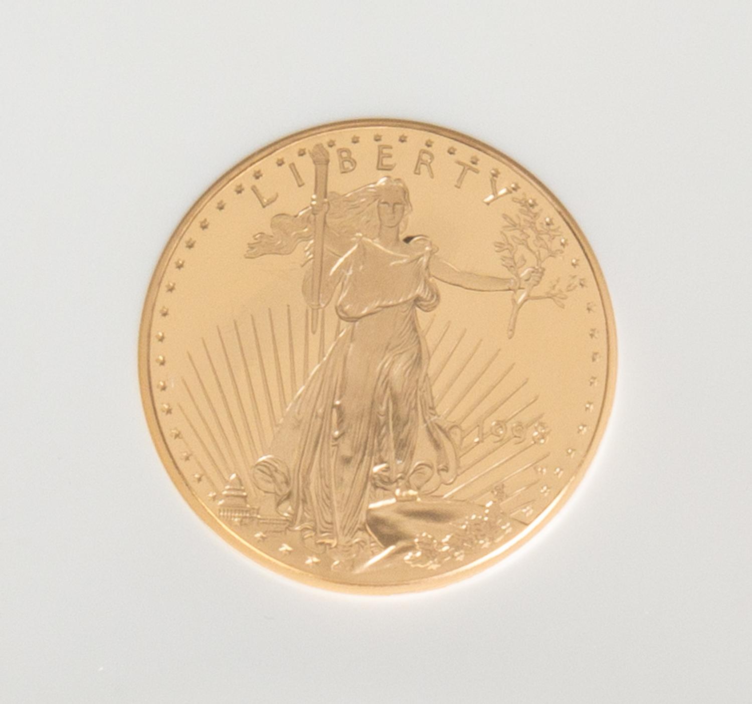 A United States 1998-W Eagle $10 Gold Proof