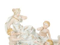 Two German Porcelain Figural Groups