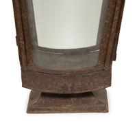 A Group of Six Patinated Metal Lanterns