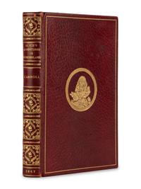 [BINDING]. DODGSON, Charles Lutwidge ("Lewis Carroll") (1832-1898). Alice's Adventures in Wonderland . London: Macmillan and Co., 1867.