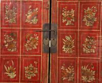 A Chinese Export Lacquer Cabinet