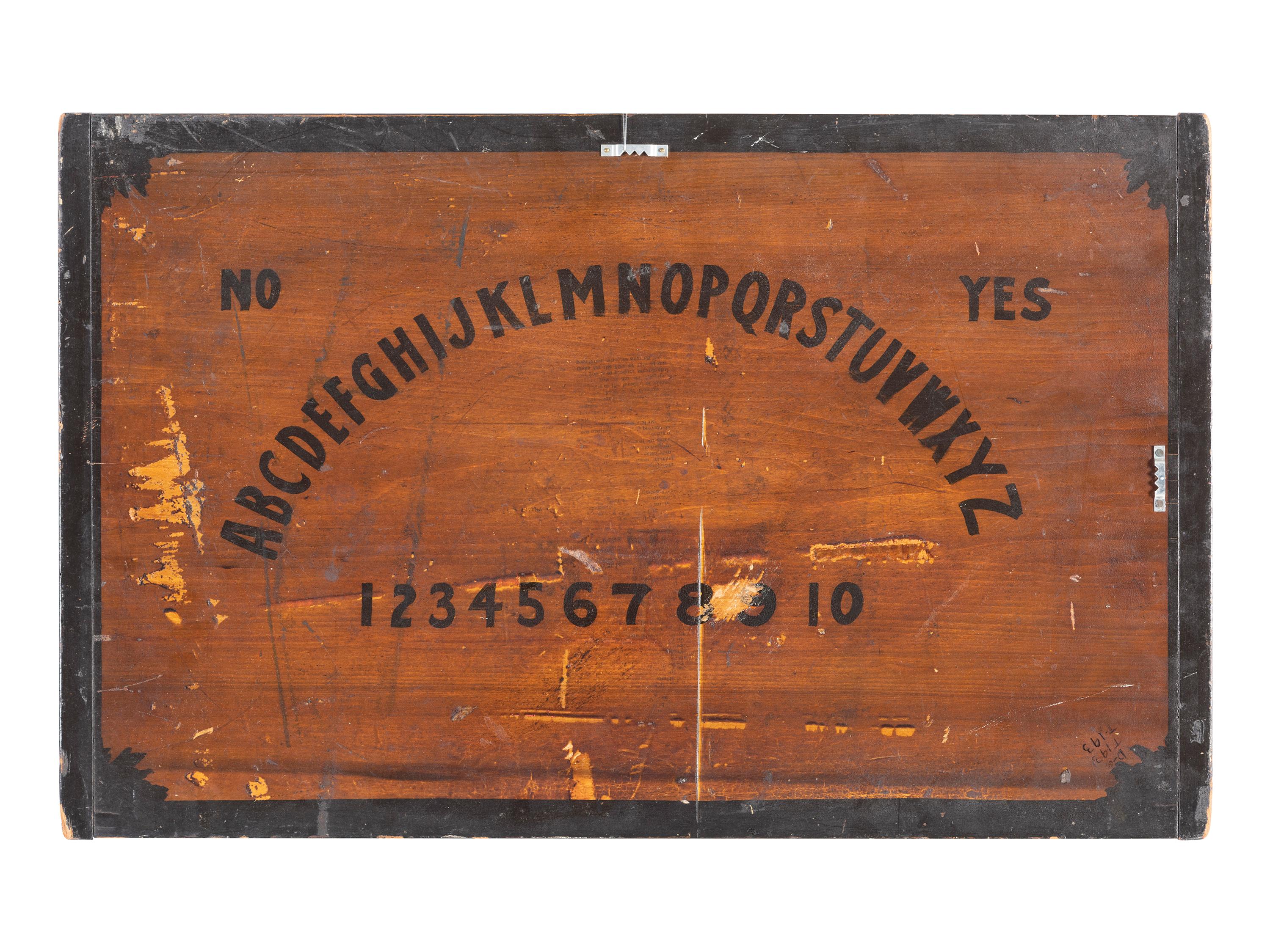 Two Polychrome Painted Game Boards