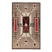 Navajo Storm Pattern Weaving [Rug]