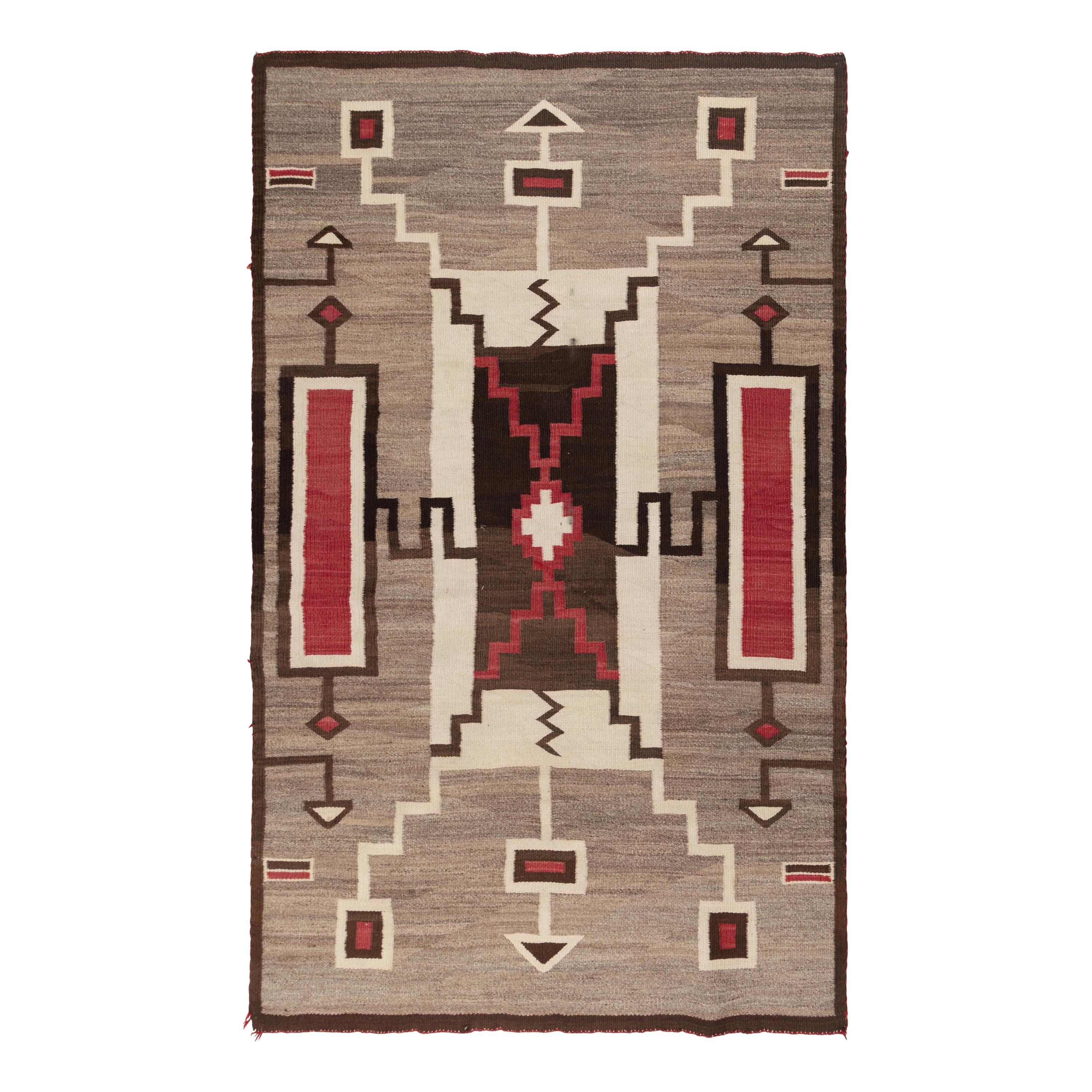 Navajo Storm Pattern Weaving [Rug]