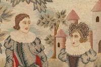 Two Charles II Style Needlework Panels