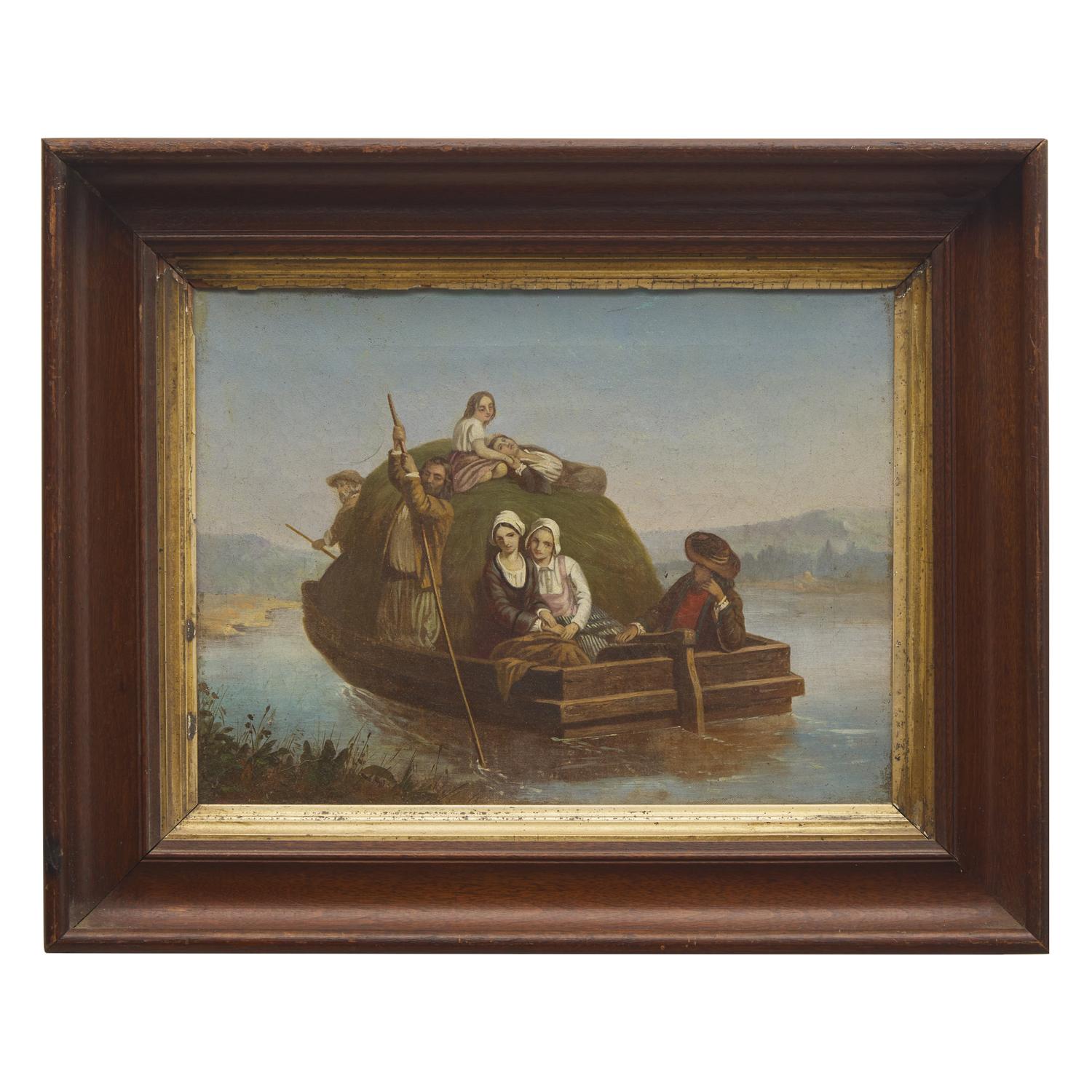American School, 19th Century — Ferry Boat