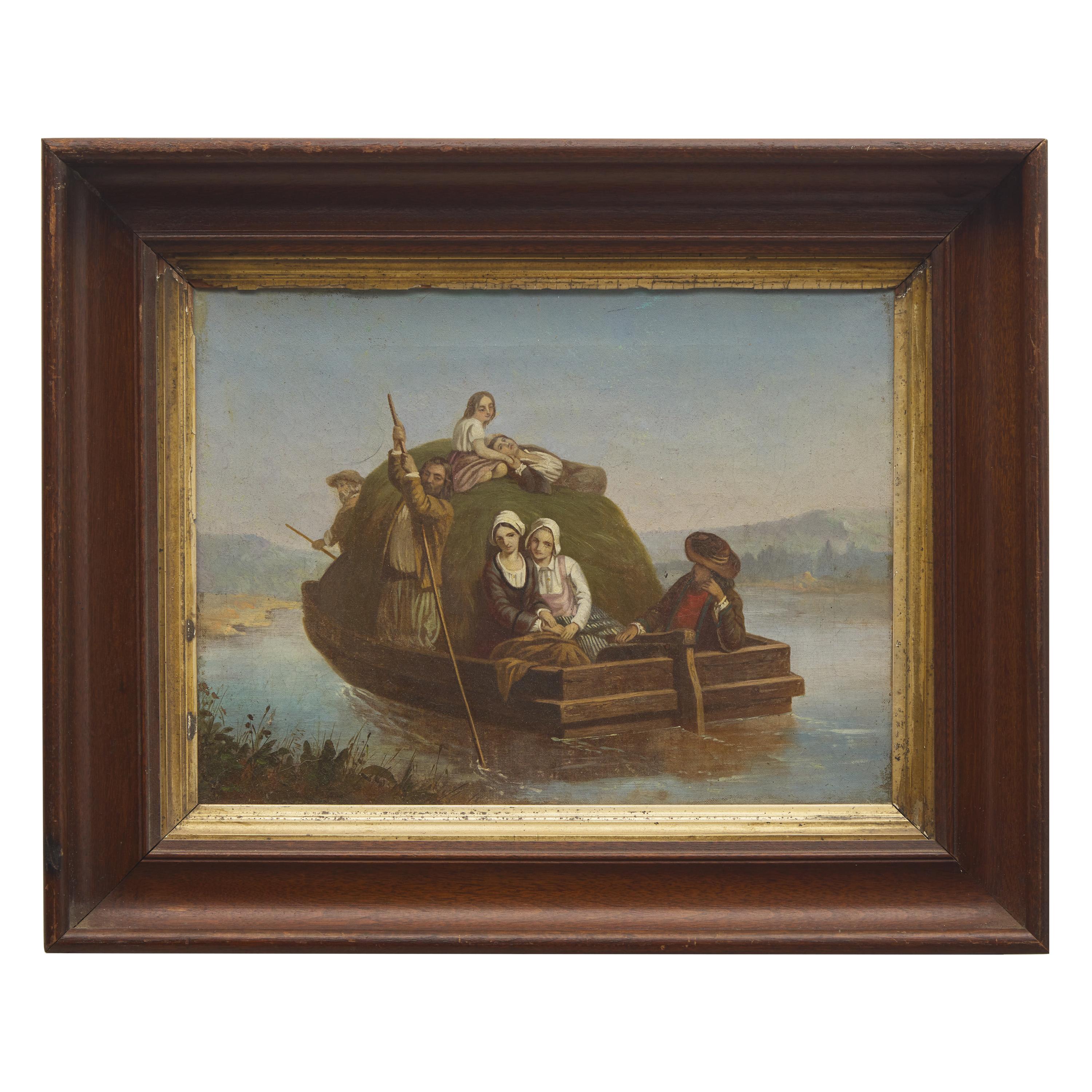 American School, 19th Century — Ferry Boat