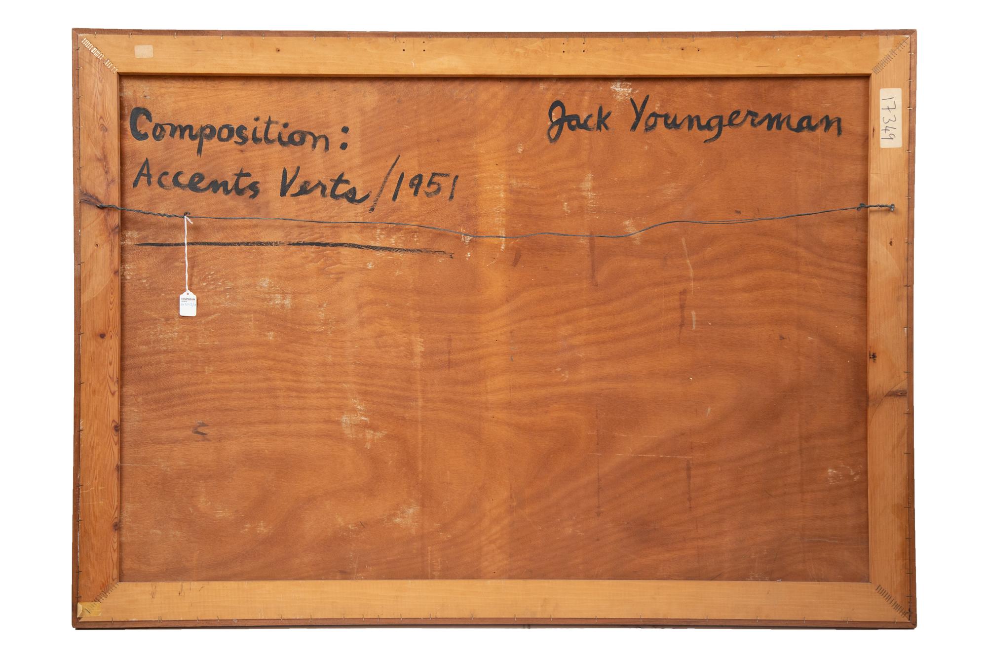Composition: Accents Verts , 1951